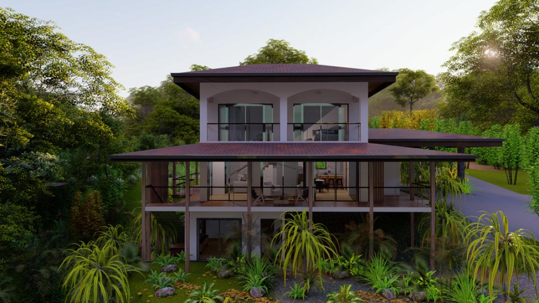 Incredible Residence with Ocean Views in Uvita-5