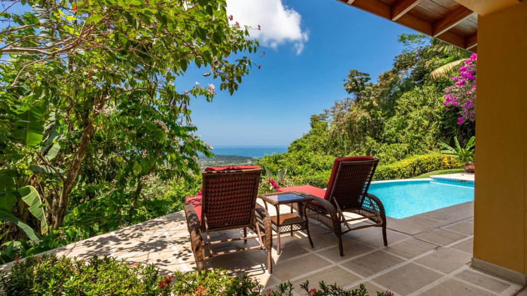 Private Luxury Villa with Whale Tail Ocean View Close to Downtown Uvita-30